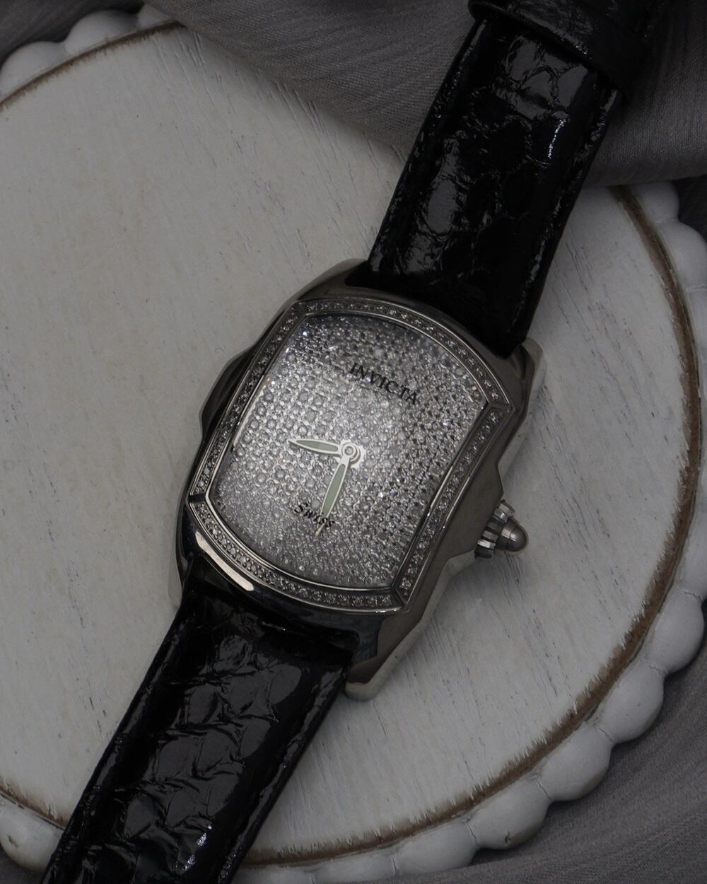 Invicta Baby Lupah Leather Strap Ladies Watch 71.8G
